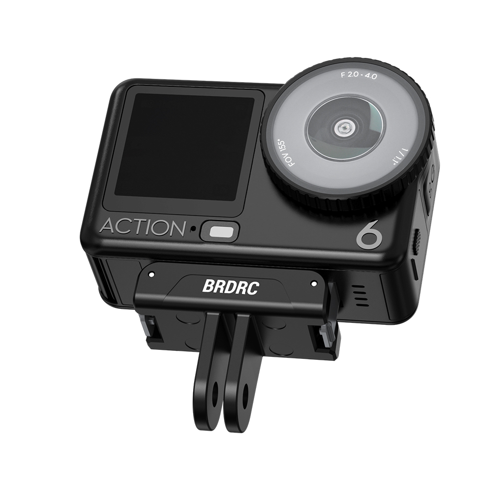 BRDRC Magnetic Quick Release Adapter Mount for DJI OSMO Action 6/Nano/Action 5