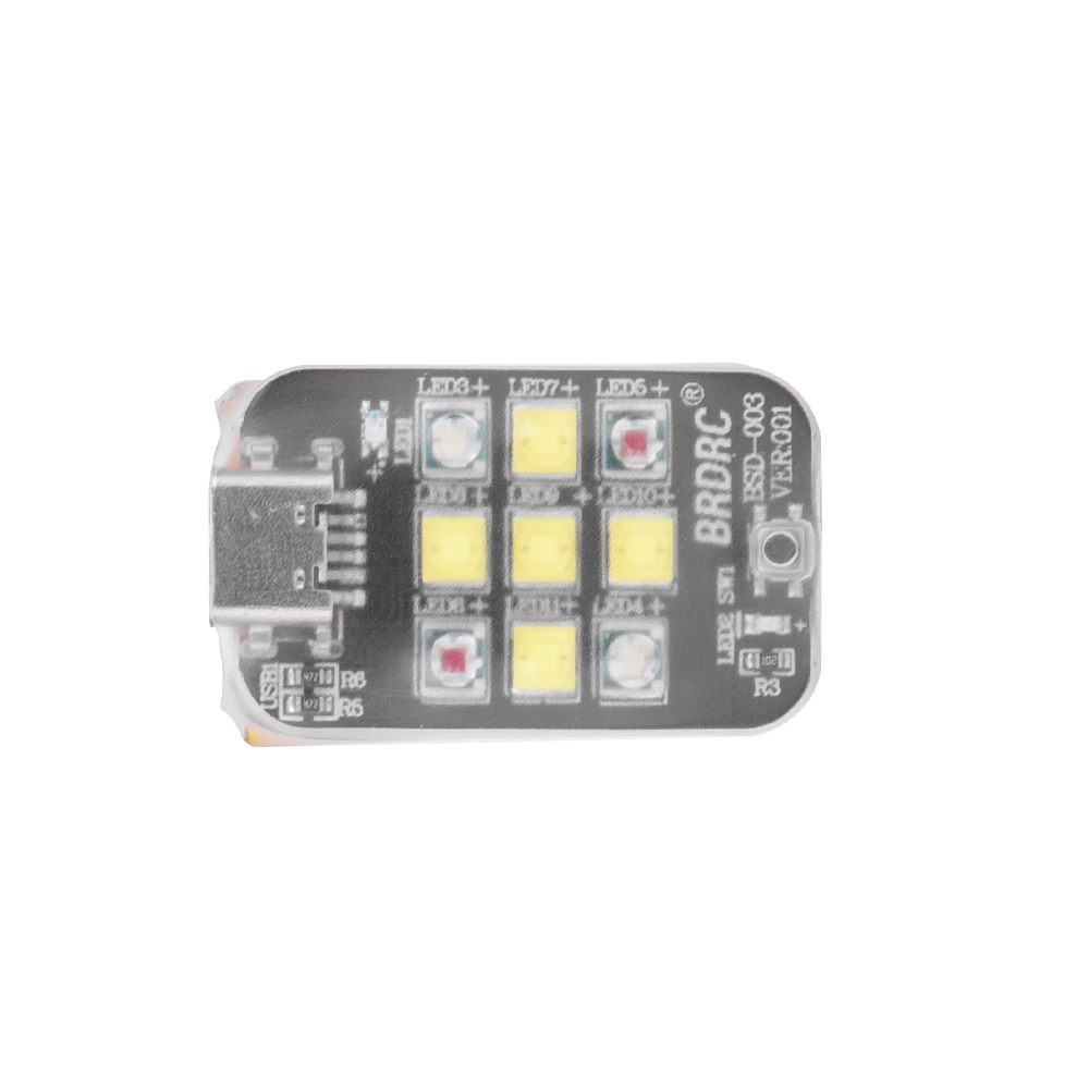 100 Pcs BRDRC Drone Universal Strobe Lights 