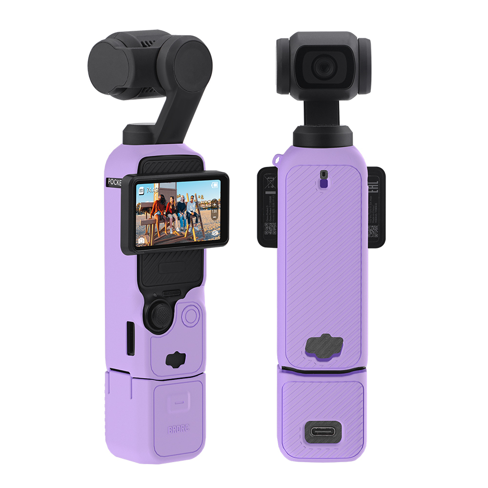 BRDRC Stand-alone Version Silicone Protective Case For DJI OSMO Pocket 3