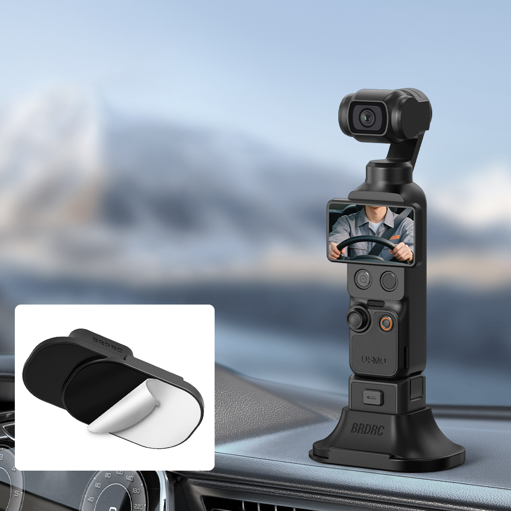 BRDRC Car Mount Base for DJI Pocket 4/Pocket 3