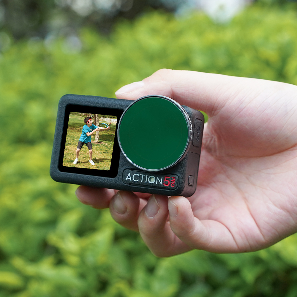 BRDRC  CPL UV ND8 ND16 ND32 Lens Filters Kit for OSMO Action 5 Pro Camera