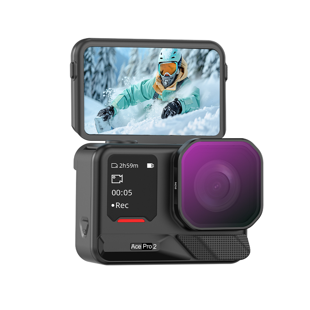 BRDRC CPL UV ND8 ND16 ND32 Lens Filters Kit for Insta360 Ace Pro 2 camera