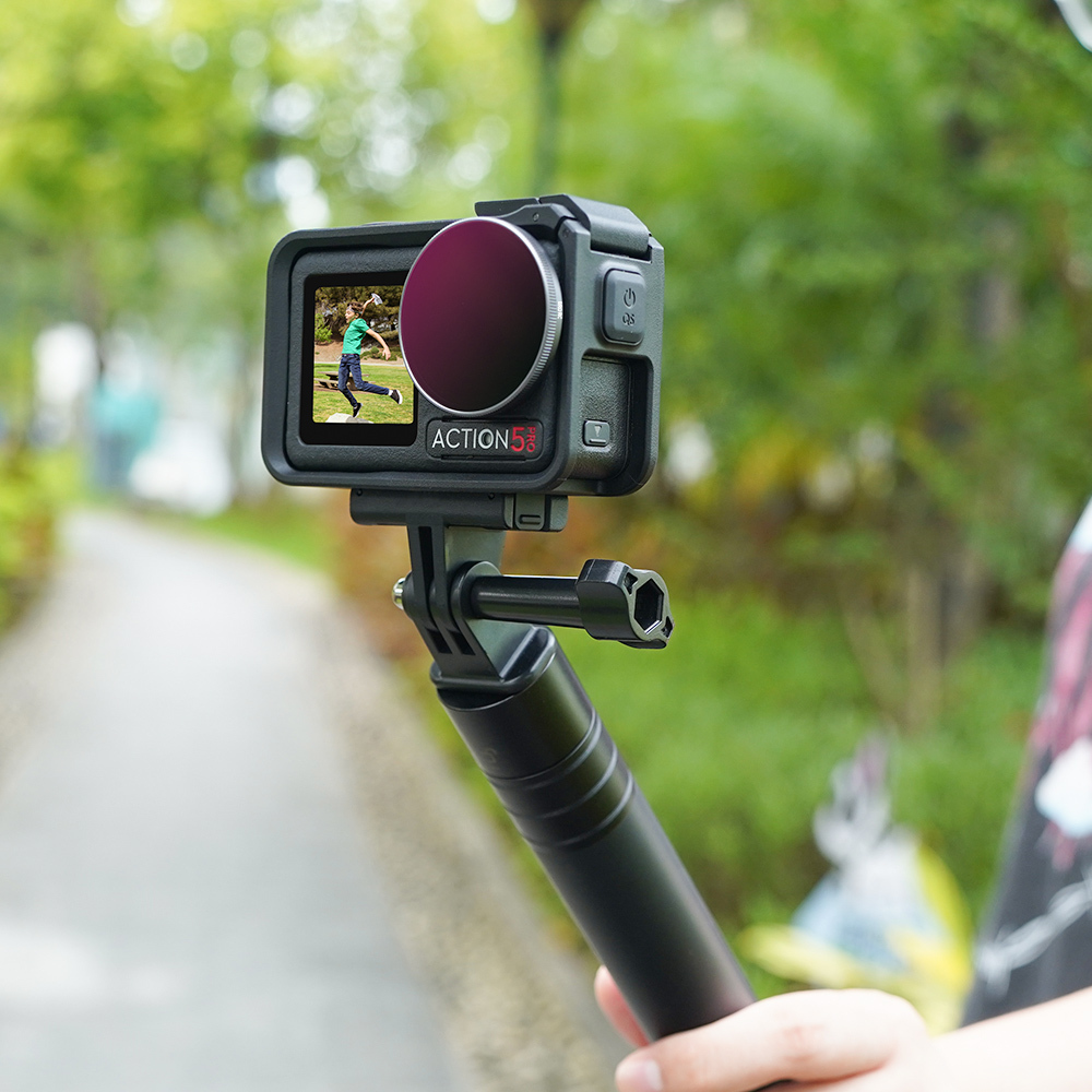 BRDRC  CPL UV ND8 ND16 ND32 Lens Filters Kit for OSMO Action 5 Pro Camera