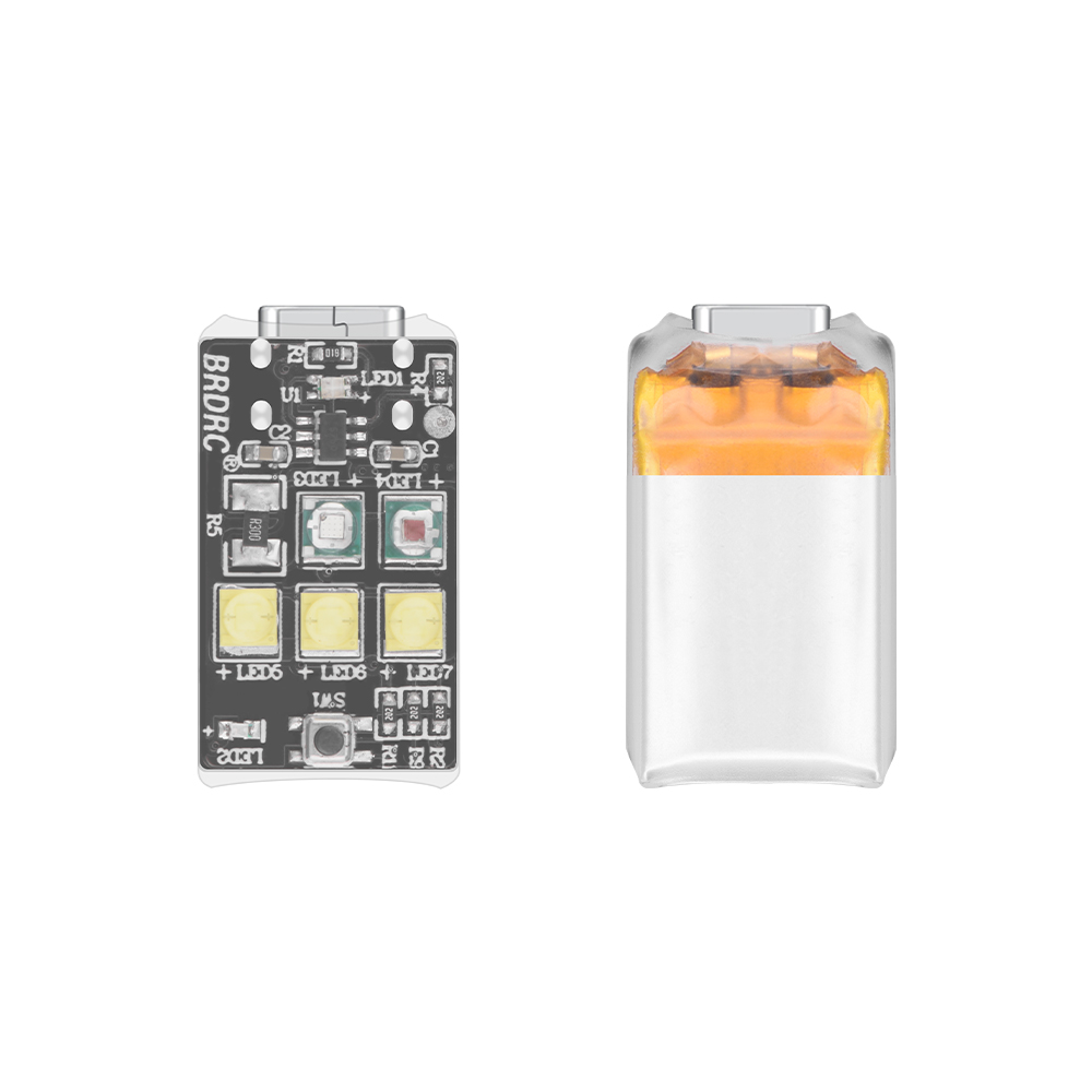 30 Pcs BRDRC Ultra-Light Strobe Light