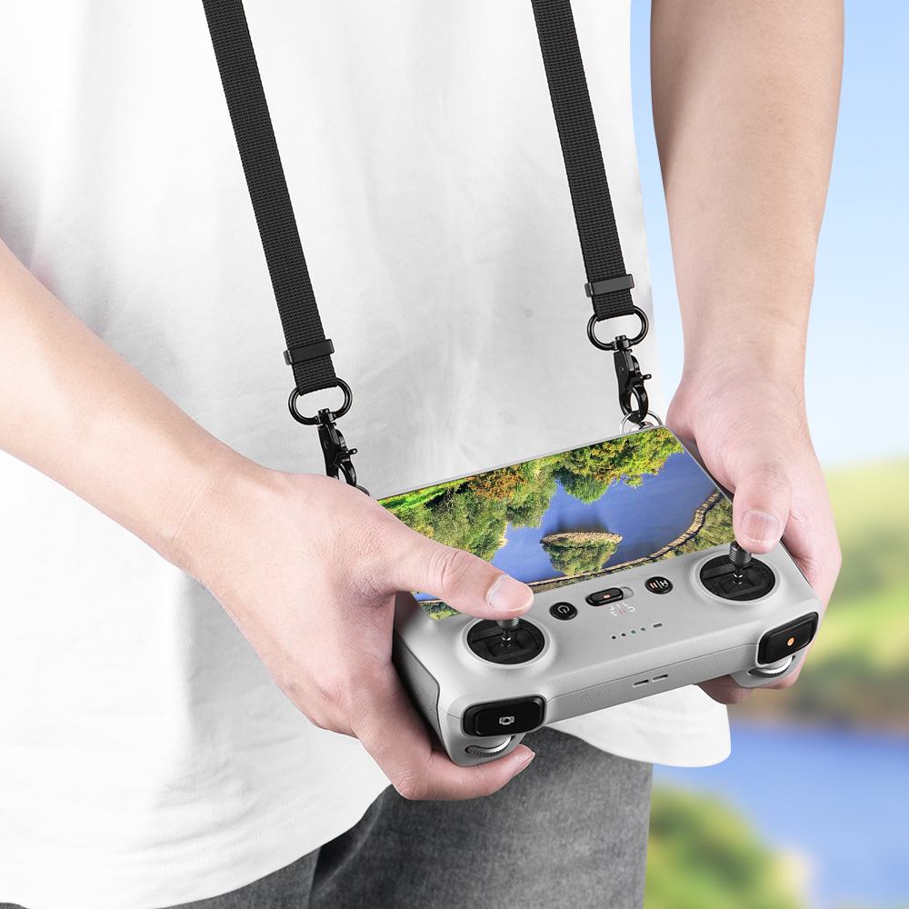 BRDRC  PU Leather Lanyard Strap for DJI RC/RC2/RC Pro Controller