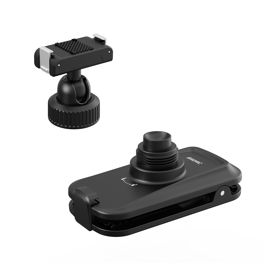 BRDRC Backpack Clip Mount for DJI Action 6/5 Pro/4