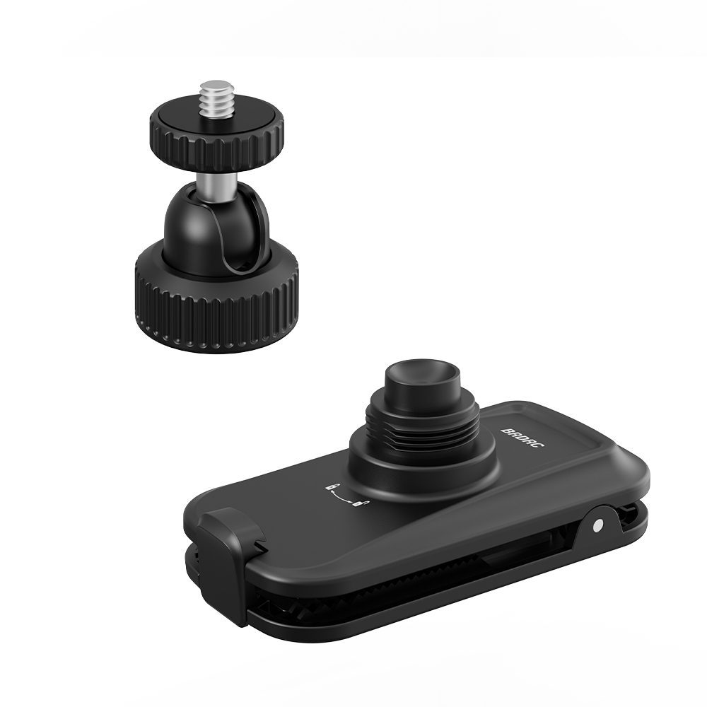 BRDRC Backpack Clip Mount for DJI Action 6/5 Pro/4