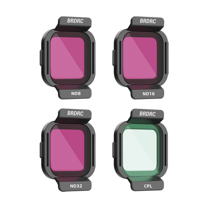 BRDRC Lens Filter ND CPL UV ND8 ND16 ND32 ND64 Filters Kit For DJI Flip Drone