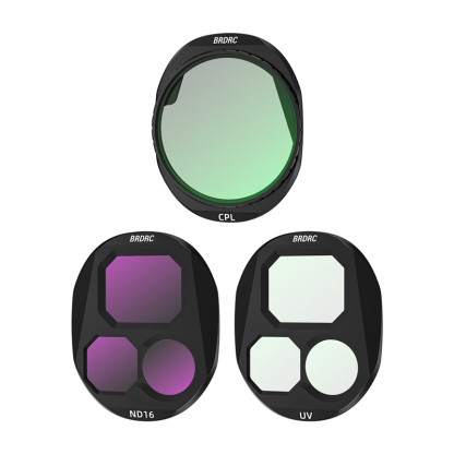 BRDRC Lens Filter ND CPL UV ND8 ND16 ND32 Filters Kit For DJI Mavic 4 Pro Drone