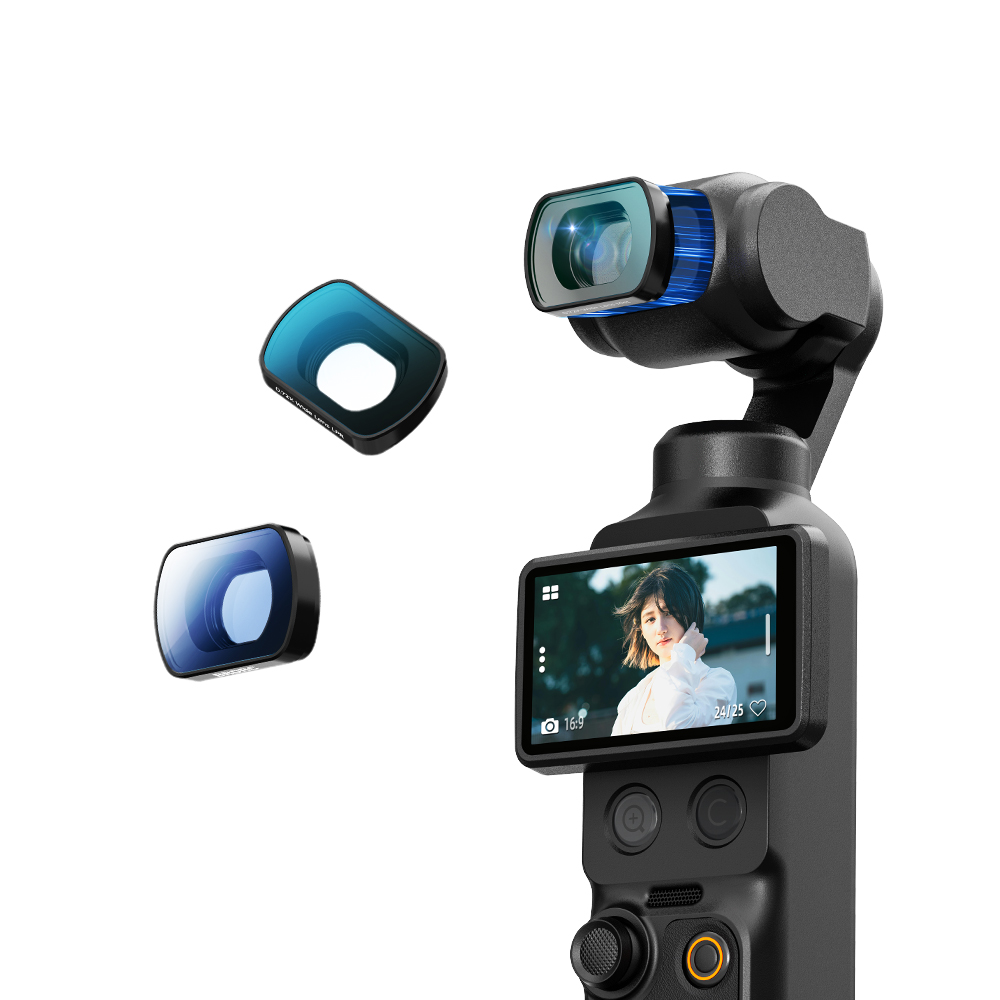 BRDRC Lens Filters for DJI Pocket 4/3 