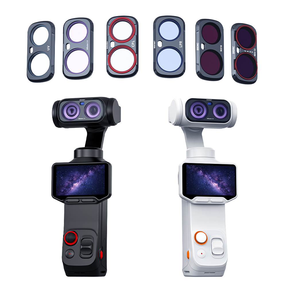BRDRC Lens Filter Kit for Insta360 Luna Ultra