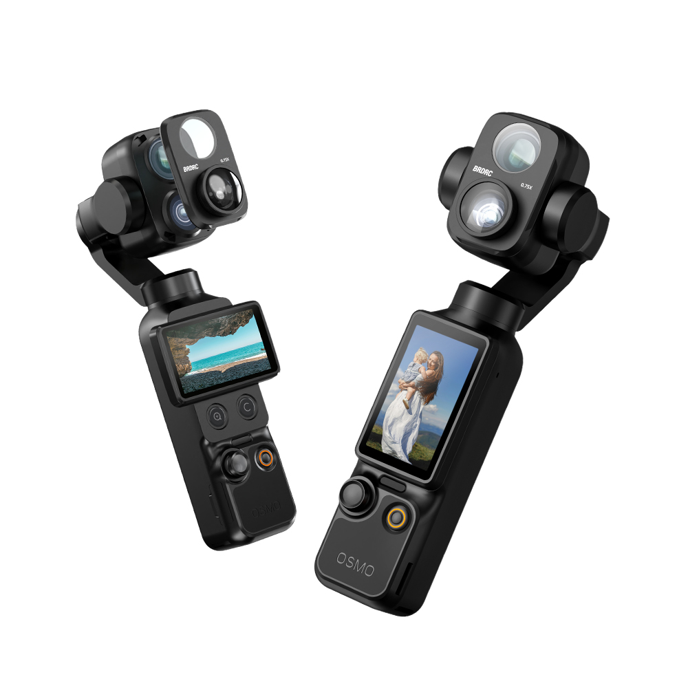 BRDRC Wide Angle Filter for DJI OSMO Pocket 4P