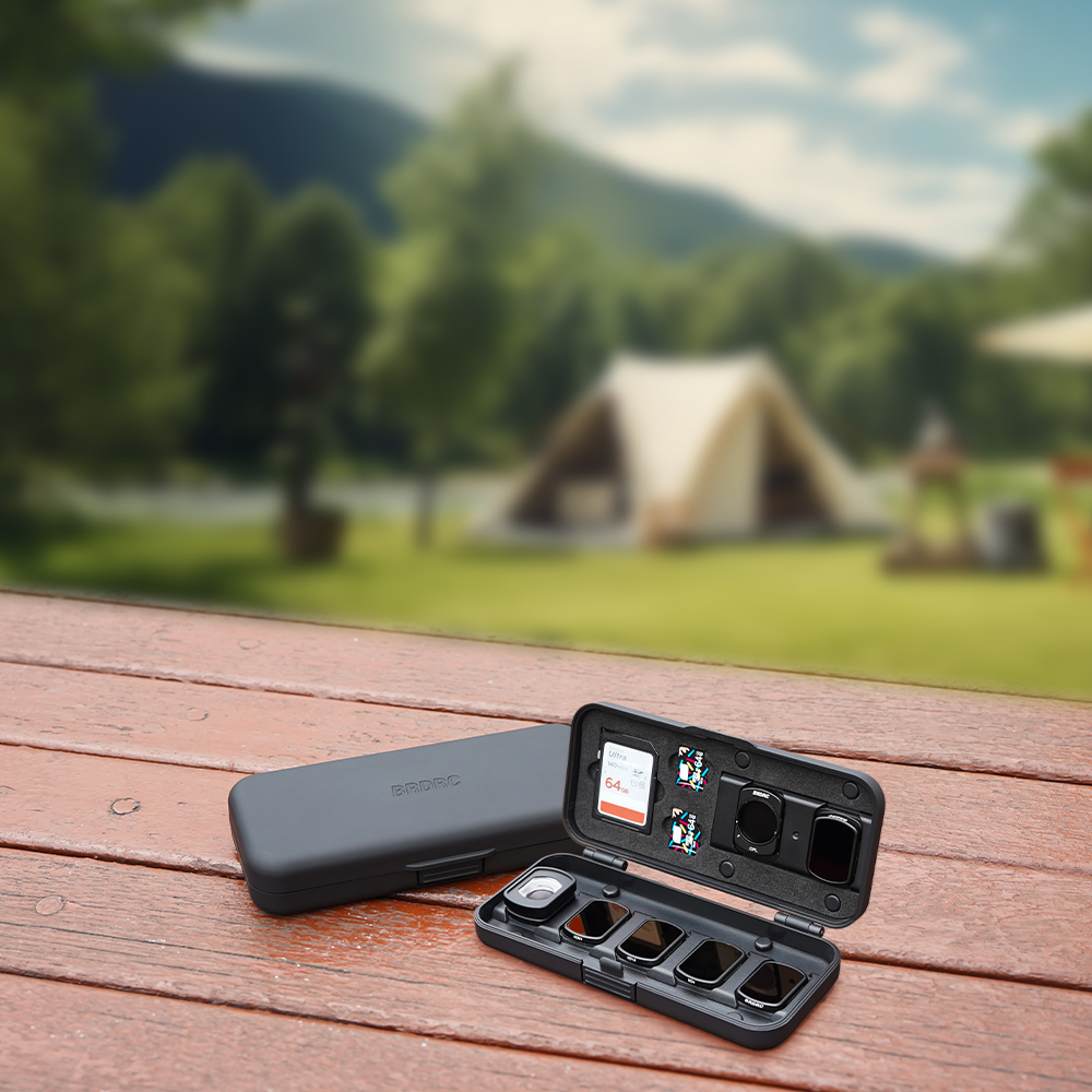 BRDRC Lens Filter Storage Case Box for DJI Pocket 3