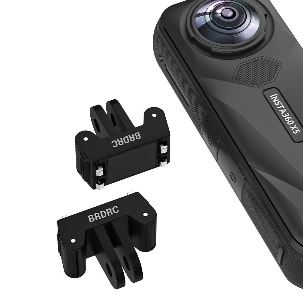 BRDRC Magnetic Quick Release Adapter Mount for Insta360 Ace Pro/Pro 2/X5