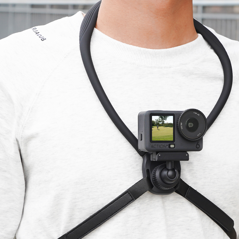 BRDRC Neck Mount for DJI Action 6 5 4/Nano/Osmo 360 