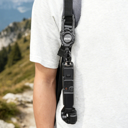 BRDRC Retractable Lanyard Backpack Buckle for DJI Pocket 3/4/4P/Action 6/5 