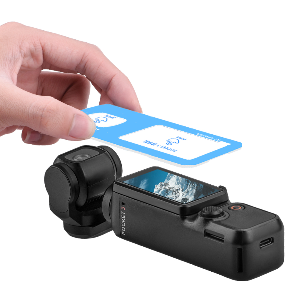 BRDRC Integrated Tempered Film for DJI Pocket 3 Camera