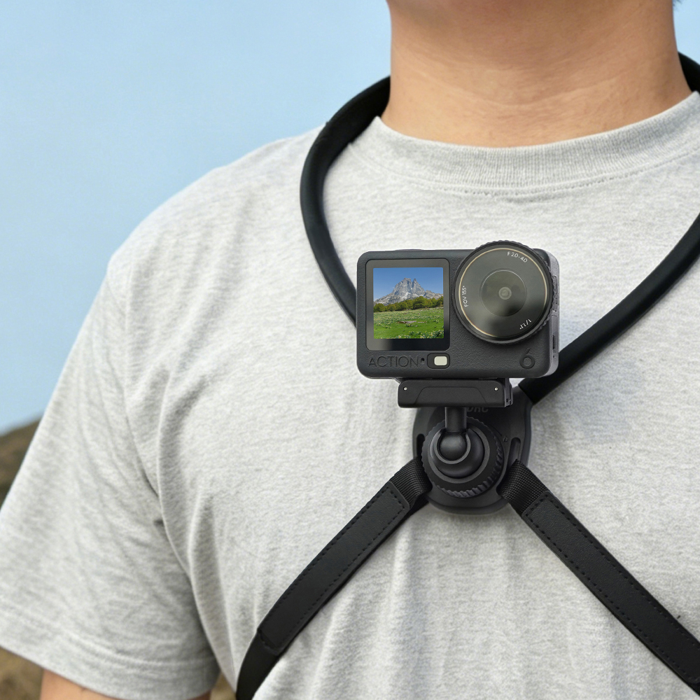 BRDRC Neck Mount for DJI Action 6 5 4/Nano/Osmo 360 