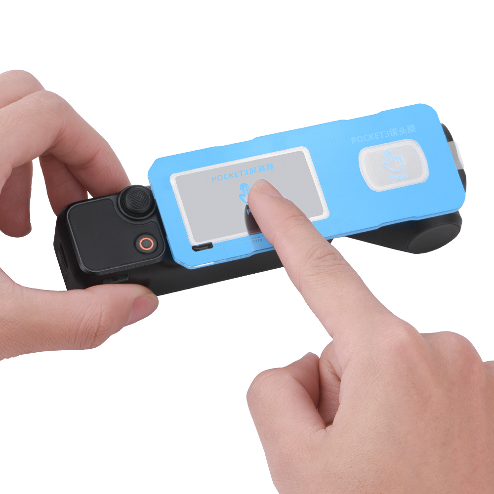 BRDRC Integrated Tempered Film for DJI Pocket 3 Camera