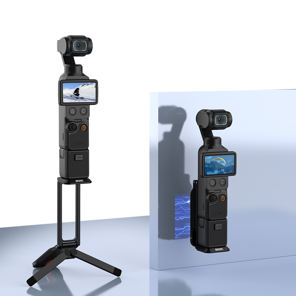 BRDRC Magnetic Metal Tripod for DJI Pocket 4