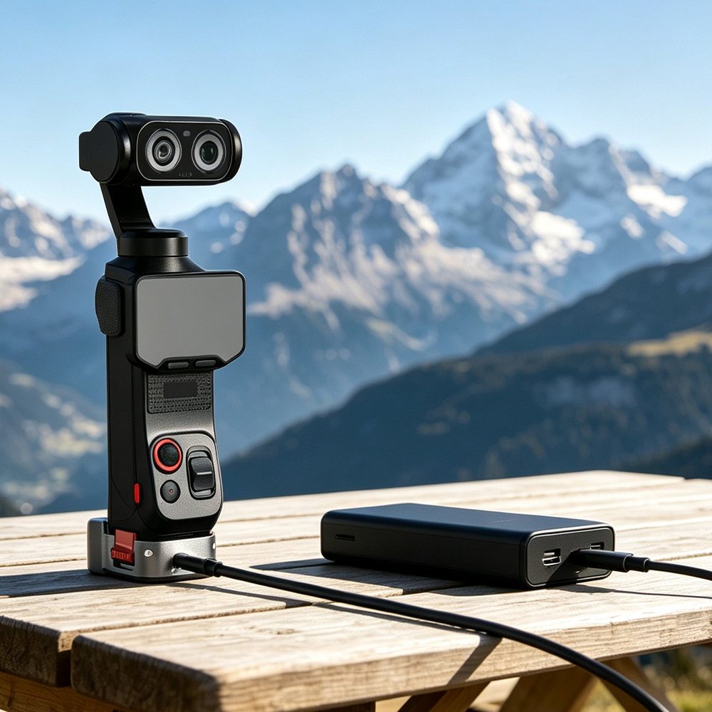 BRDRC Charging Adapter Base for Insta360 Luna Ultra