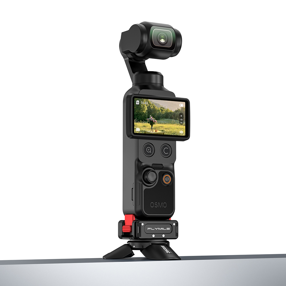BRDRC Mini Tripod for DJI Pocket 4/3/Action 6