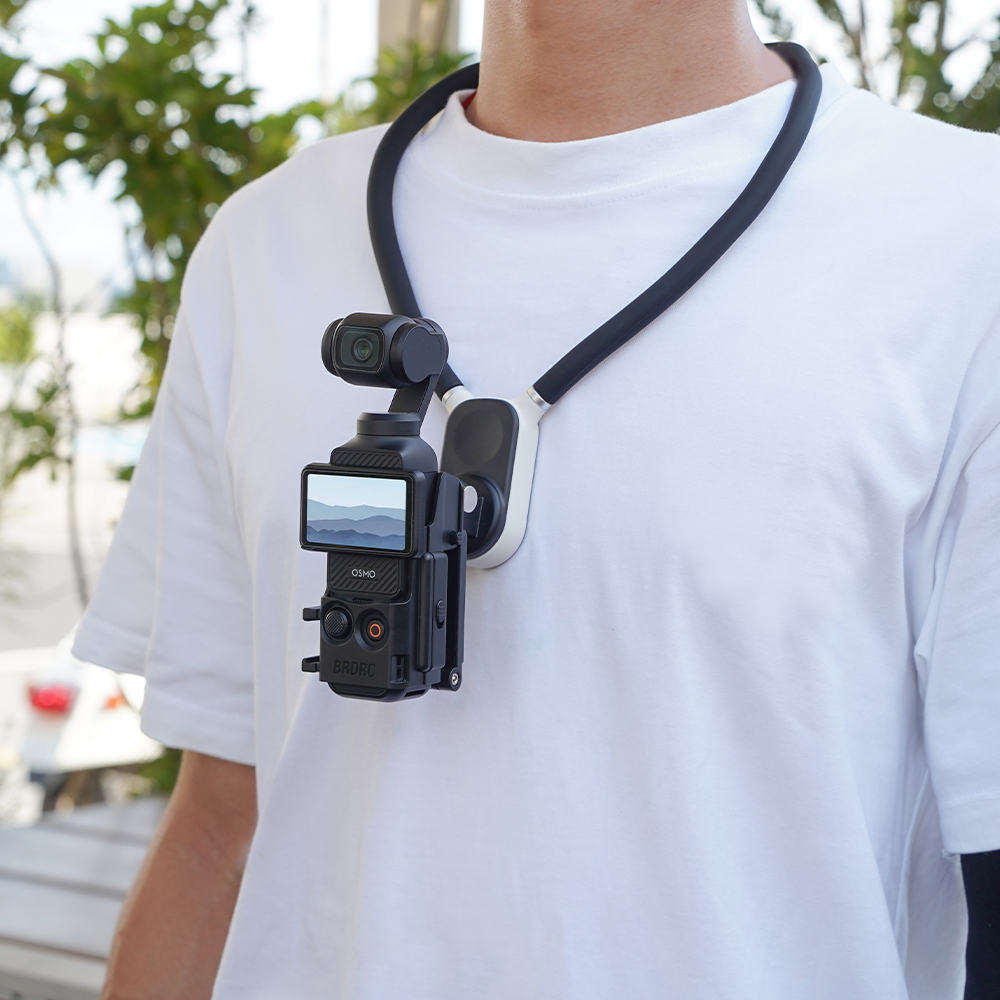 BRDRC Magnetic Mount Expansion Adapter Stand for DJI Pocket 3 camera