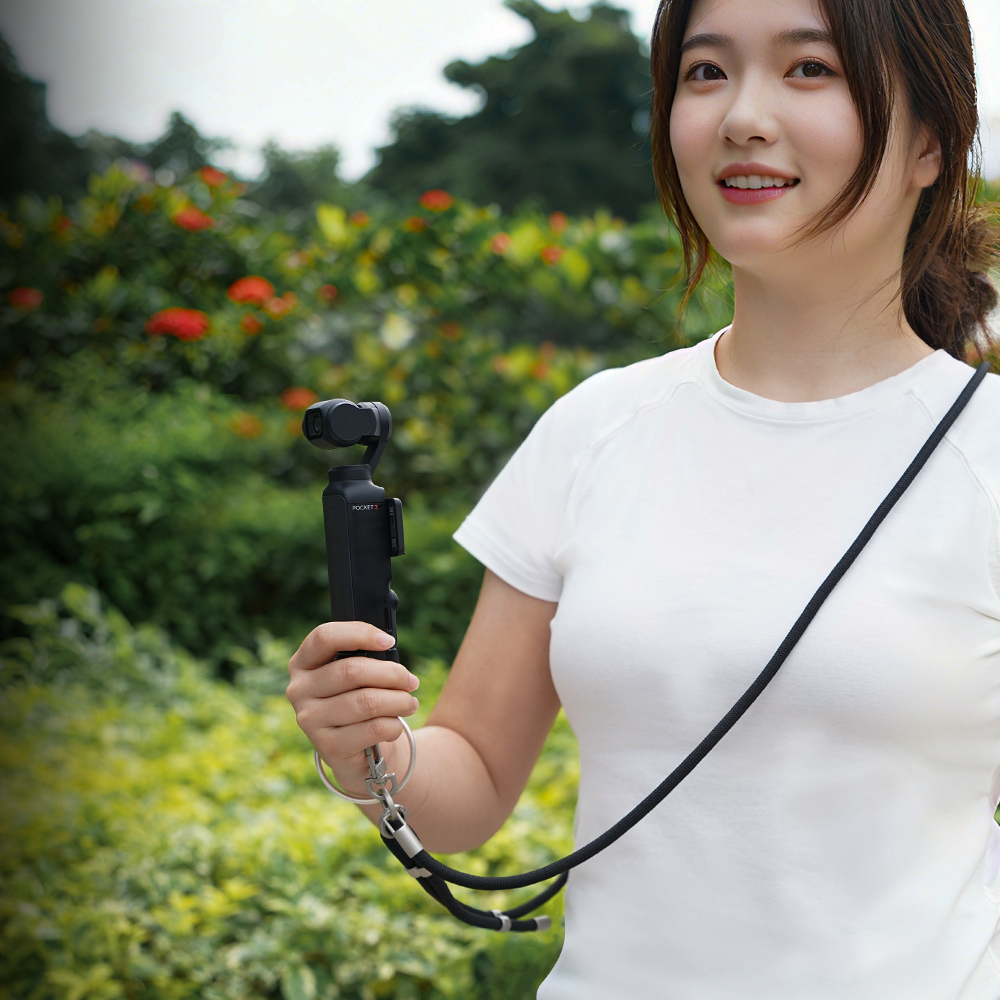 BRDRC Lanyard Neck Strap for DJI Action5 Pro/Osmo 360/Pocket 3