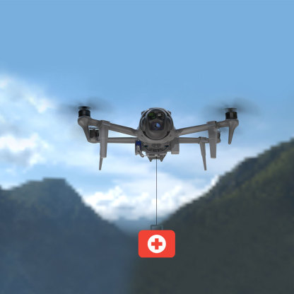 BRDRC Airdrop System Thrower for DJI Mavic 4 Pro