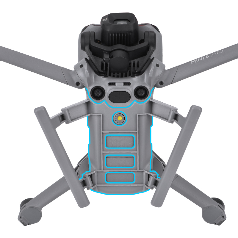 BRDRC Landing Gear for DJI Mini 5 Pro Drone