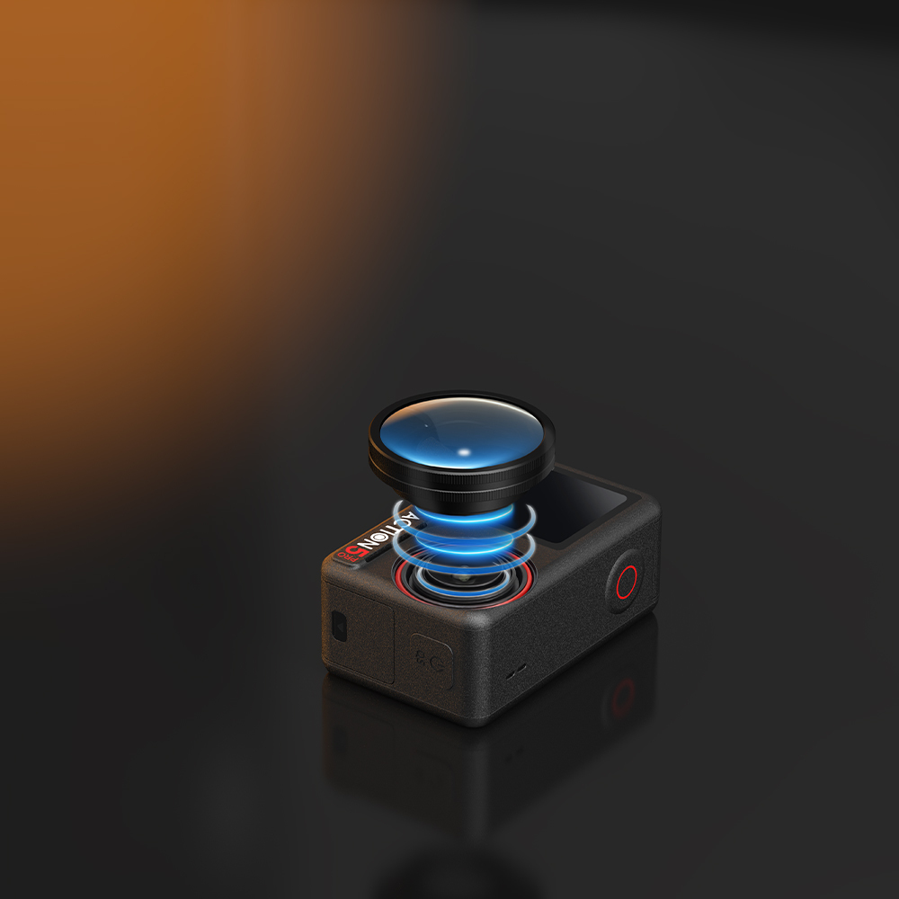 BRDRC Wide Angle Lens For DJI Action 5 Pro