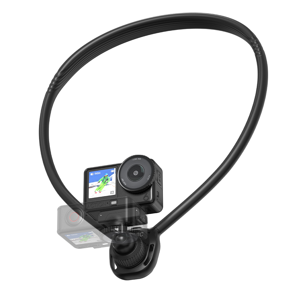 BRDRC Neck Mount for DJI Action 6 5 4/Nano/Osmo 360 