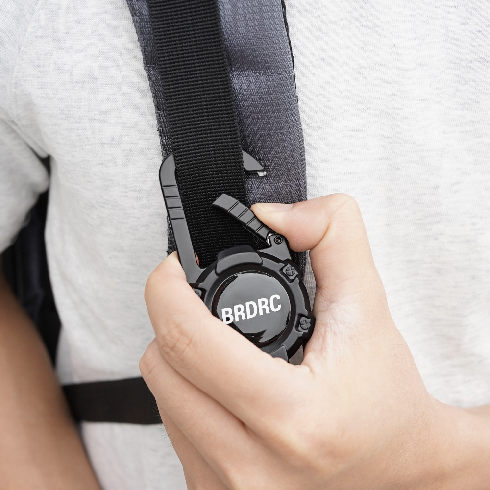 BRDRC Retractable Lanyard Backpack Buckle for DJI Pocket 3/4/4P/Action 6/5 