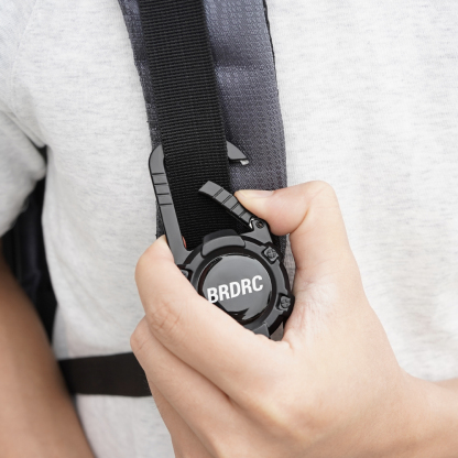 BRDRC Retractable Lanyard Backpack Buckle for DJI Pocket 3/4/4P/Action 6/5 