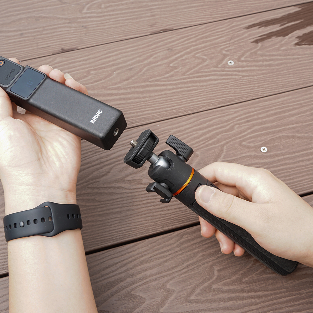 BRDRC Battery Handle for DJI Pocket 4/3