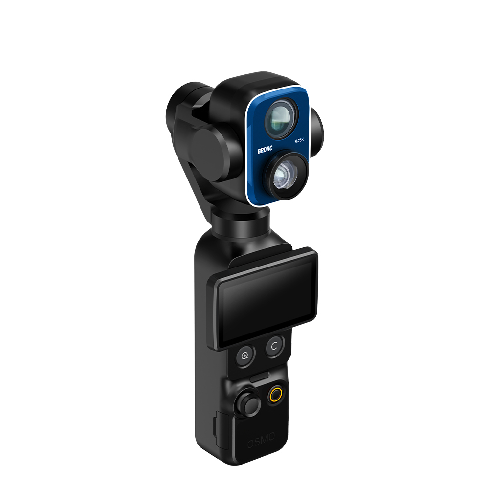 BRDRC Wide Angle Filter for DJI OSMO Pocket 4P