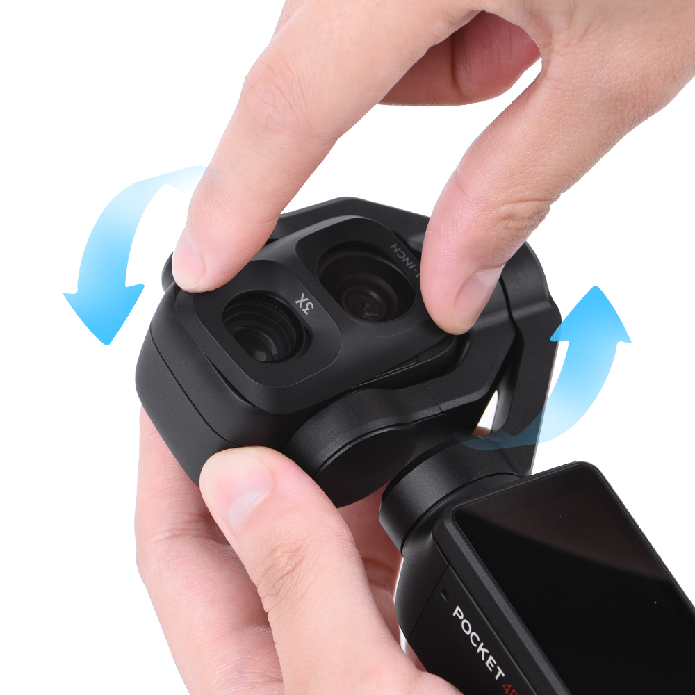 BRDRC Wide Angle Lens Filter for DJI OSMO Pocket 4 Pro 