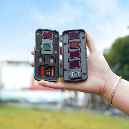 BRDRC Lens Filter Storage Case Box for DJI Pocket 3
