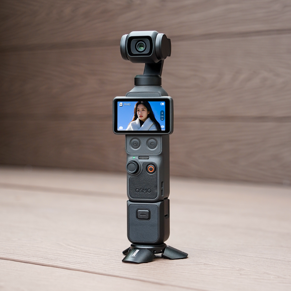 BRDRC Mini Tripod for DJI Pocket 4/3/Action 6