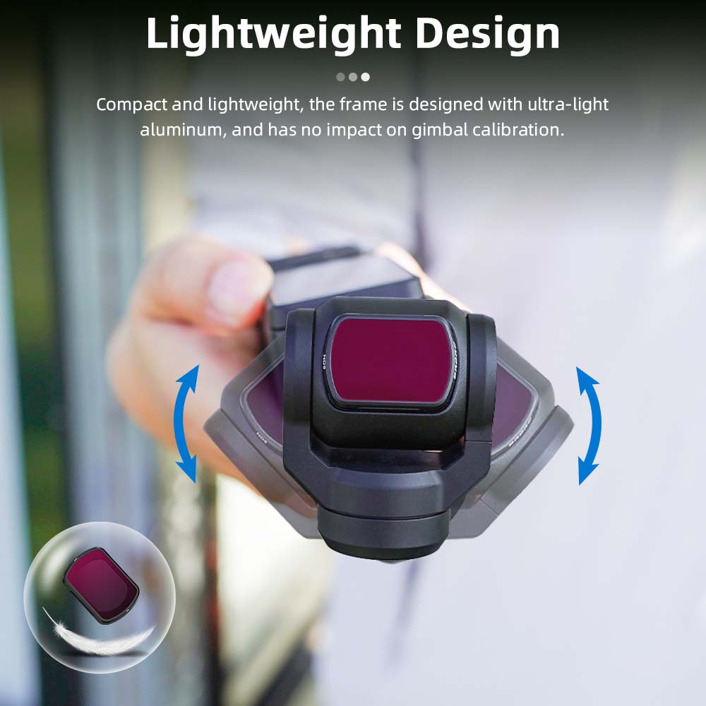 BRDRC ND32 Neatural Density Filter for DJI OSMO Pocket 3 