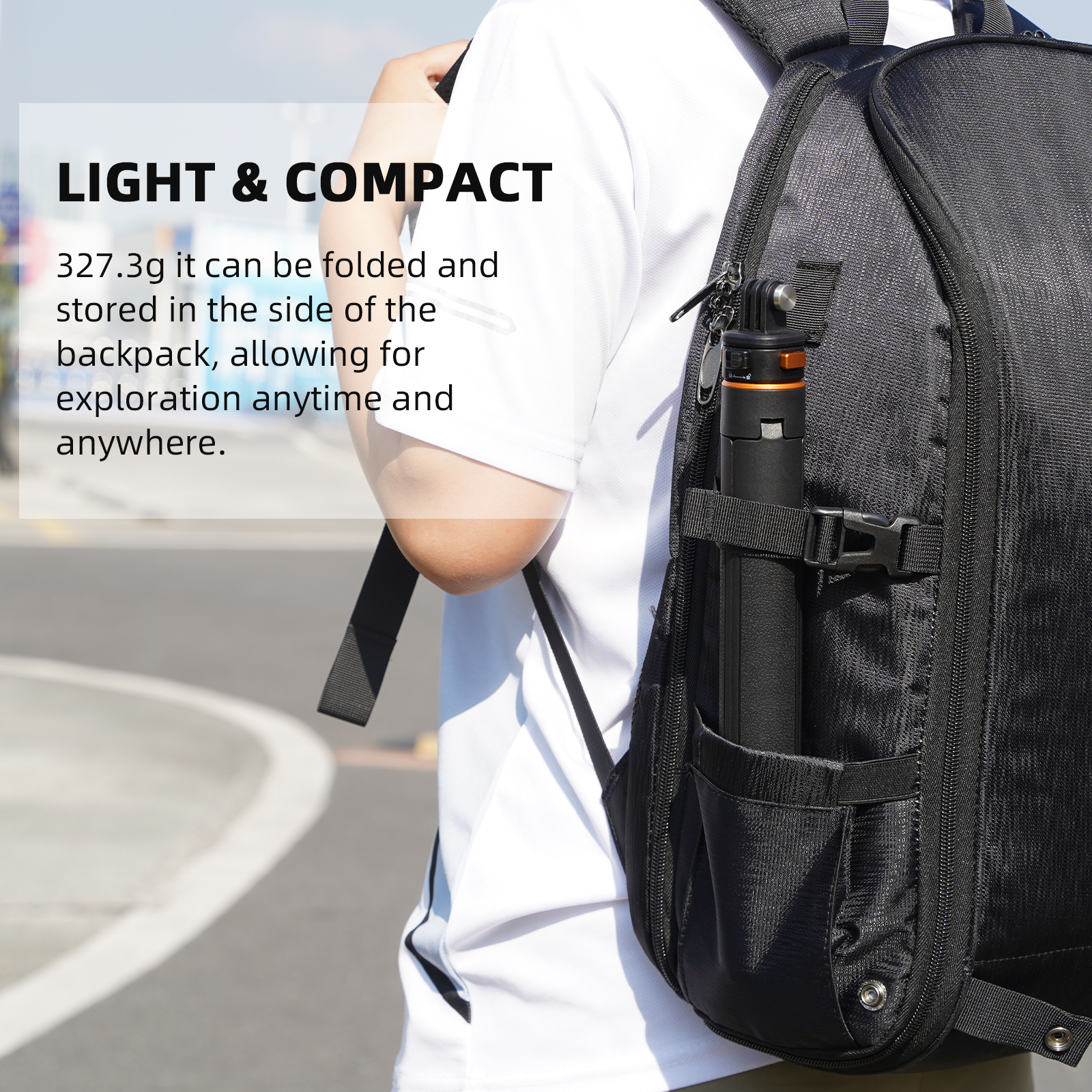 64in Pocket 3 Selfie Stick Tripod for GoPro Action Camera, Extendable Stand with Quick Release 1/4'' Screw Vlog for DJI Osmo Pocket 3 Action 5 Pro 4 3 For Insta360 X4 X3 X2 for AKASO DSLR Accessories