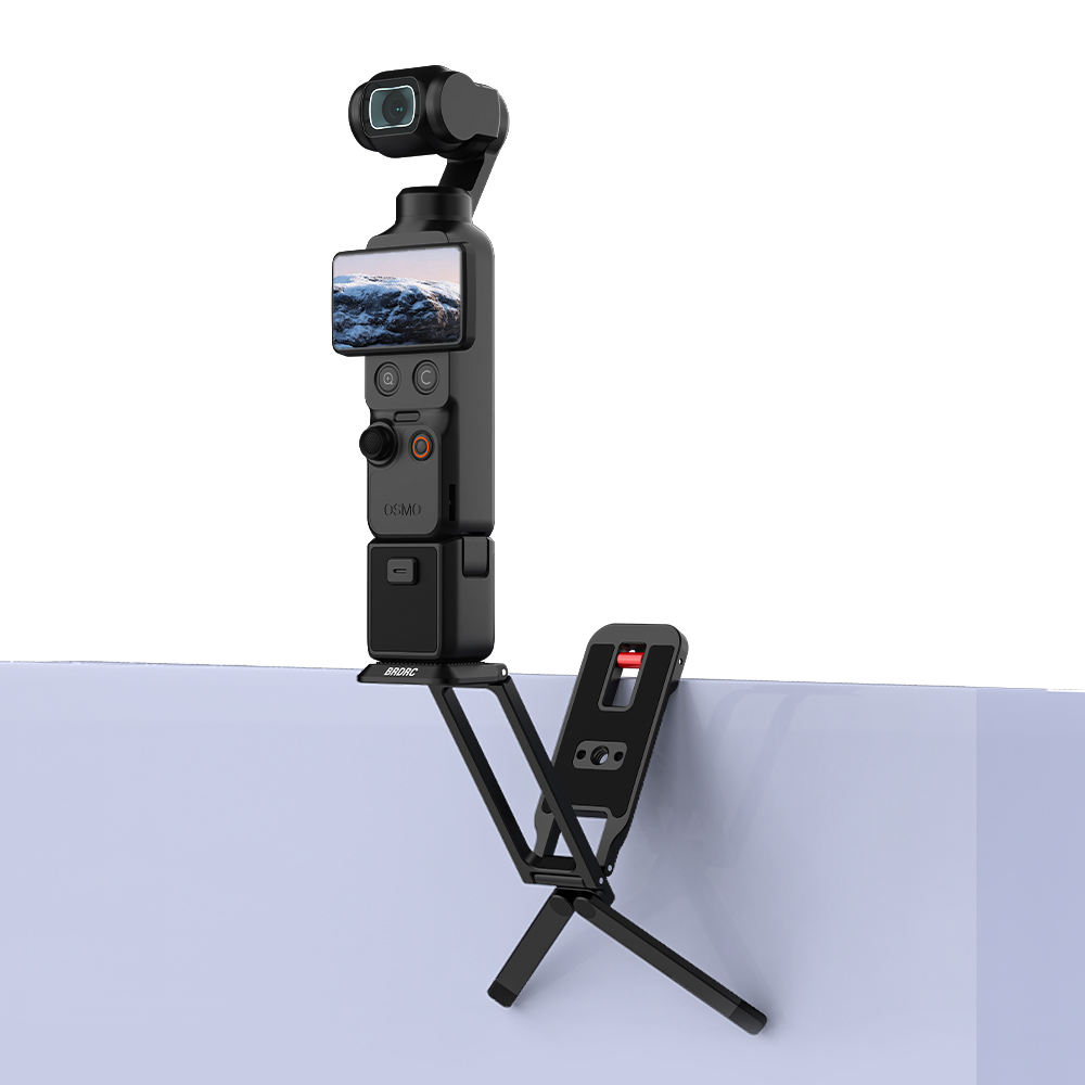 BRDRC Magnetic Metal Tripod for DJI Pocket 4