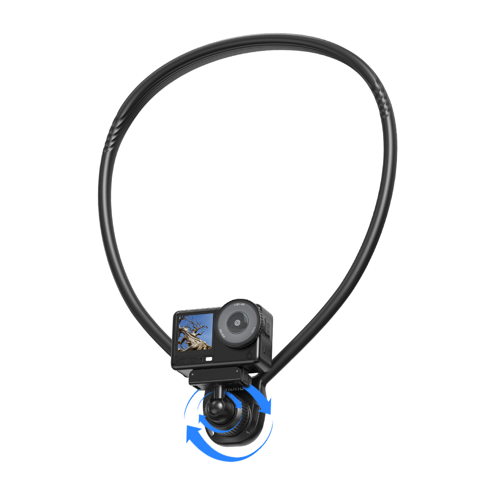 BRDRC Neck Mount for DJI Action 6 5 4/Nano/Osmo 360 