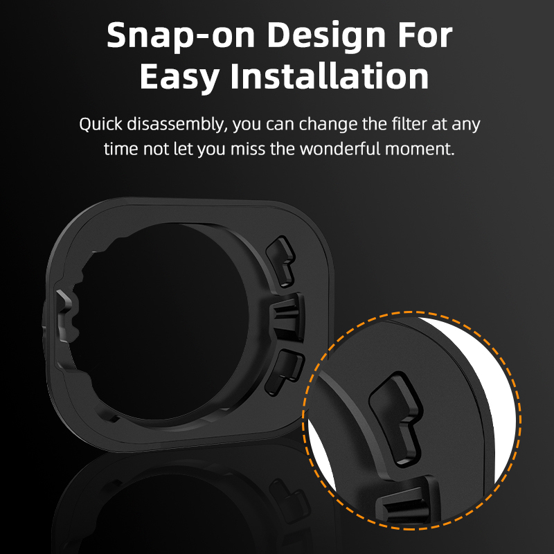 BRDRC Lens Filter Kit LPR/Star/ GND Camera Filter for DJI Mini 4 Pro