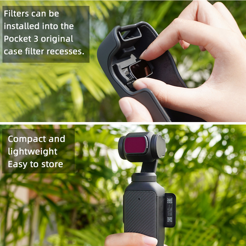 BRDRC ND32 Neatural Density Filter for DJI OSMO Pocket 3 