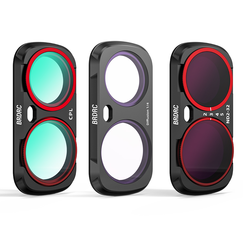 BRDRC Lens Filter Kit for Insta360 Luna Ultra