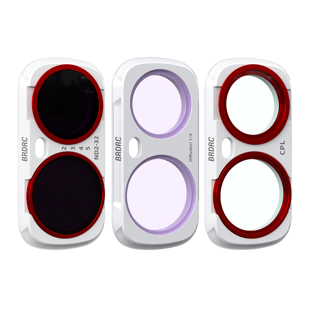 BRDRC Lens Filter Kit for Insta360 Luna Ultra
