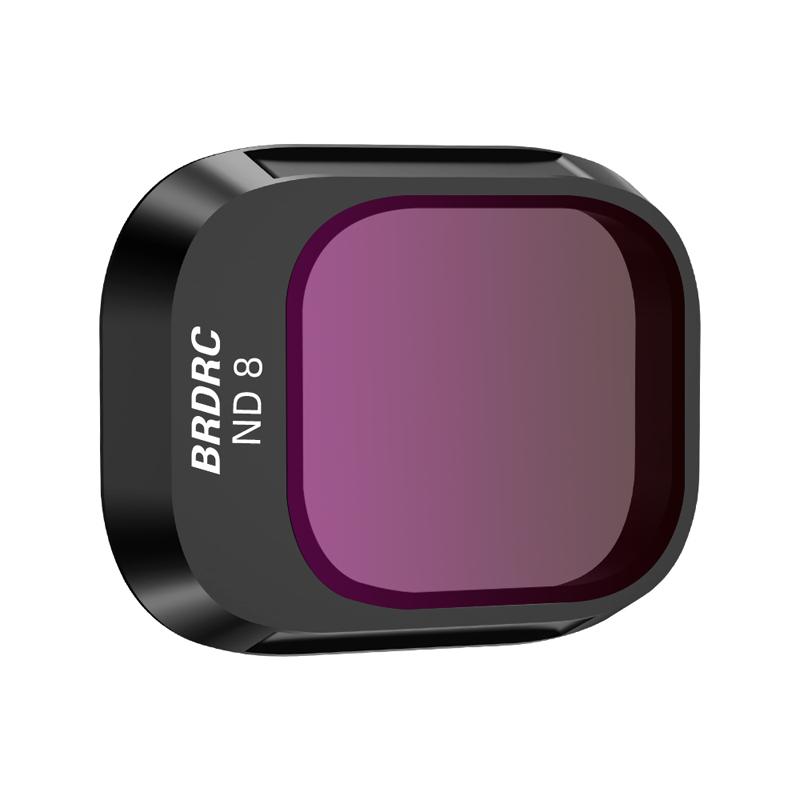 BRDRC Lens Filter Kit UV/CPL./ND8/ND16/ND32/ND64 Camera Filter for DJI Mini 4 Pro(Aluminium Frame)