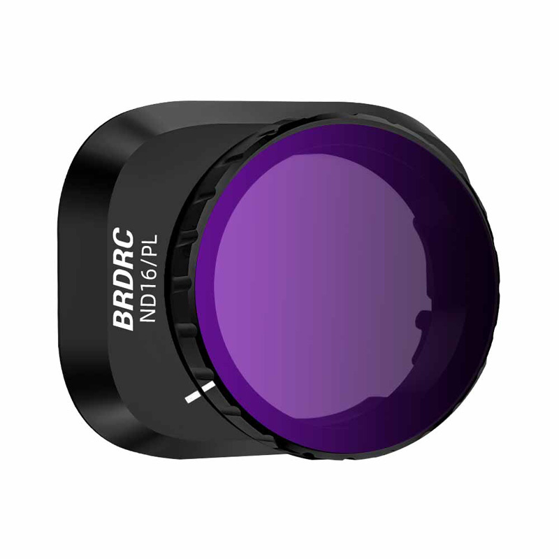 BRDRC Lens Filter Kit UV/CPL./ND8/ND16/ND32/ND64 Camera Filter for DJI Mini 4 Pro(Plastic Frame)