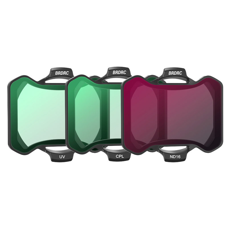 BRDRC Lens Filter Kit UV/CPL/ND8/ND16/ND32/ND64 Camera Filter for DJI Avata 2